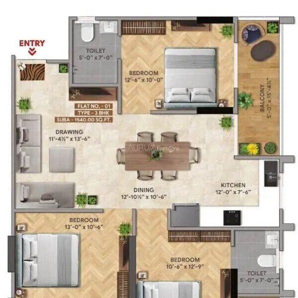 3 BHK